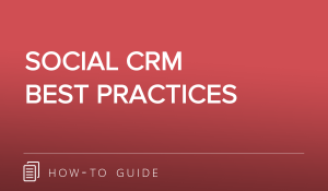 Social CRM Best Practices