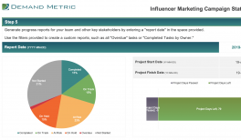 Influencer Marketing Campaign Budget Template Demand Metric