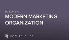 The Modern Marketing Organization