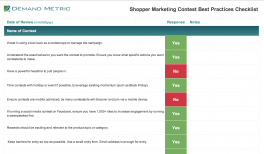 shopper marketing project plan demand metric