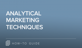 Analytical Marketing Tools & Techniques